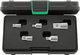 STAHLWILLE Vergrößerungsstück-/ Reduzierstück-Satz 1/4" -3/4" 5-teilig 