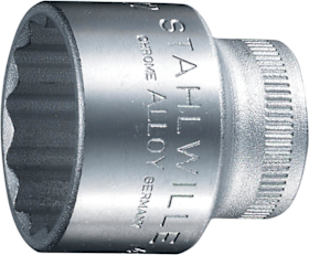 STAHLWILLE Steckschlüsseleinsatz 12-kant 3/8" 22mm 