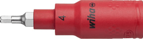wiha Schraubendrehereinsatz 3/8" Innensechskant VDE 4x75mm 