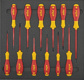 Werkzeugmodul 2/3 Schraubendreher VDE slim Wiha