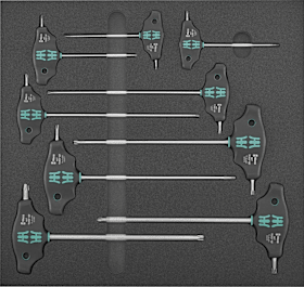 Werkzeugmodul 2/3 T-Griff Torx Wera