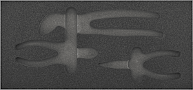 Werkzeugmodul 1/3 leer Zangen Knipex