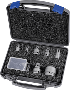 ASW Wekador Kraft-Vergrößerungsstück-und Reduzierstück-Satz 1/4-3/4" 6-teilig  