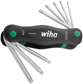 wiha Handklapphalter 7-teilig T7-T25 PocketStar 