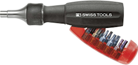 PB Swiss Tools Magazin-Bithalter lang 10-teilig mit Ratsche 