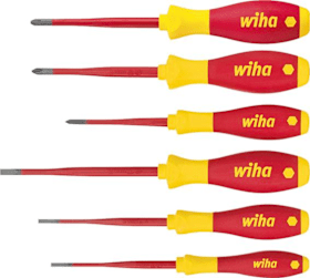 wiha Schraubendreher-Satz VDE slim Schlitz PH PZ/S 6-teilig 