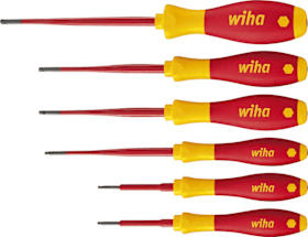 wiha Schraubendreher-Satz VDE slim 6-teilig T8-25 