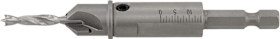 fortis Terrassendielenbohrer HW 4 mm 
