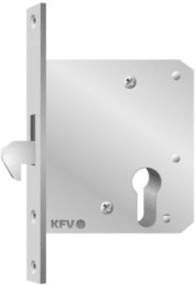 Pendeltür-, Schiebetür-, Glastür-, Fallen-, Riegel- und Spezialschloss für Holztüren 1621-PZW/55-20-A-48-M