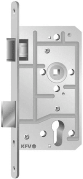 Objekt-Einsteckschloss Klasse 3 + 4 1133-BB/55-L-24-A-48