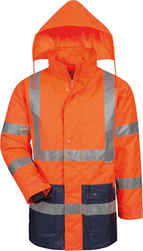 SAFESTYLE® 2-in1 Warn-Parka orange "Alexander"