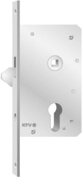 Pendeltür-, Schiebetür-, Glastür-, Fallen-, Riegel- und Spezialschloss für Holztüren 1632-PZW/55-20-K-41-M