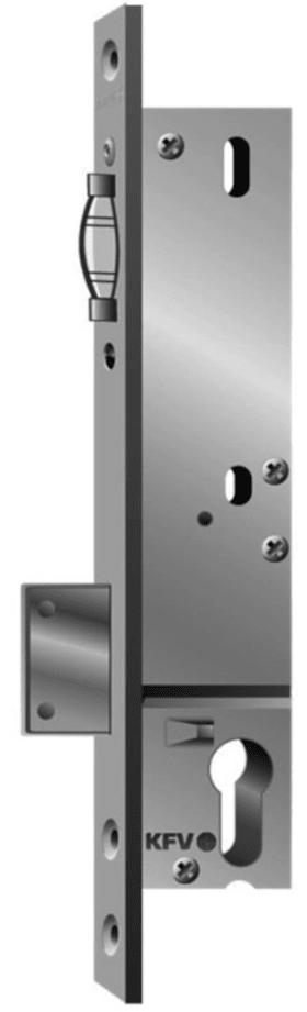 Rohrrahmen-Einsteckschloss 31-PZ/25-24-K-41-B