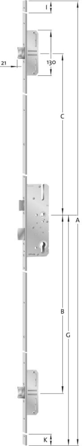 KFV MFV AS2000OF,Typ W000,PZ92/8,D35,U24x6x2170,ER,DH1020 einw,o.FA