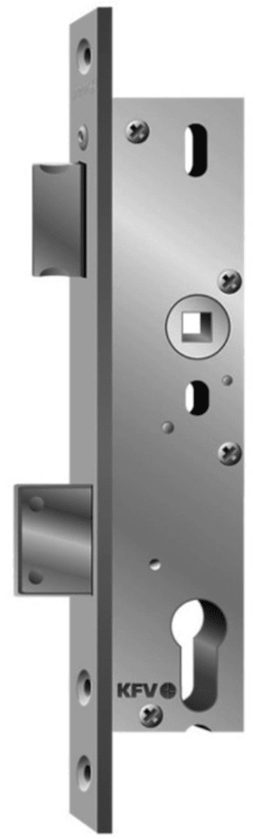 Rohrrahmen-Einsteckschloss 29-PZW/25-24-K-31-B