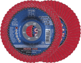 PFERD Fächerschleifscheibe CO-SGP-CURVE M 125mm K60 