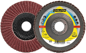 Klingspor Fächerschleifsch. SMT 674125x22,23mm gewölbt K40 Keramikkorund K40 