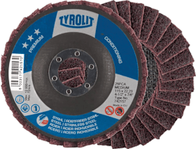 Tyrolit Fächerschleifscheibe Vlies SCM-A 125x22mm medium 