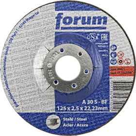 FORUM Trennscheibe Stahl 125 x 2,5 mm, T41 gerade 