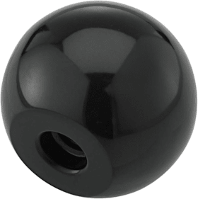 fortis Kugelknopf DIN319 Duroplast, Form C, 20mm, M 5, Inhalt: 10 Stück 