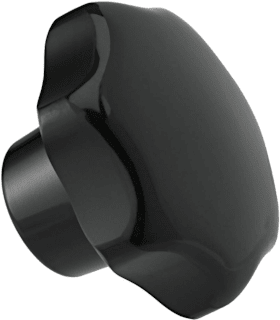 fortis Sterngriff DIN6336 Duroplast, Form K, 40mm, M 8, Inhalt: 5 Stück 