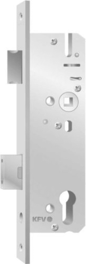 Rohrrahmen-Einsteckschloss 49N-PZW/65-20-K-31-B