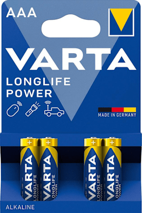 VARTA Batterie LONGLIFE  Power AAA 4er Blister