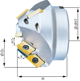 fortis Fasenfräser 30G D35mm, IK für AP. 1604