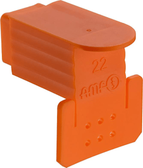 AMF Seitliche Abdeck. T-Nuten6486AO 28mm  