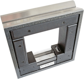 Roeckle Rahmen-Richtwasserwaage 100x100mm/0,1mm/m 