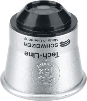 Schweizer Uhrmacherlupe Tech-Line 15xD16,2mm 
