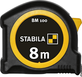 Stabila Taschenbandmaß BM 100 8mx25mm 