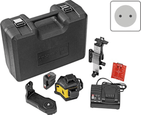 Stabila Multilinien-Laser LAX 600 7-teilig mit Akku und Ladegerät 