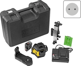 Stabila Multilinien-Laser LAX 600G 7-teilig mit Akku und Ladegerät 