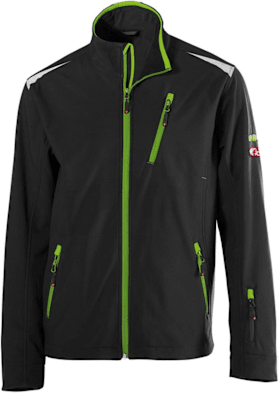 fortis  Herren Jacke 24, schw./limegreen, Gr. M schw./limegreen, Gr. M