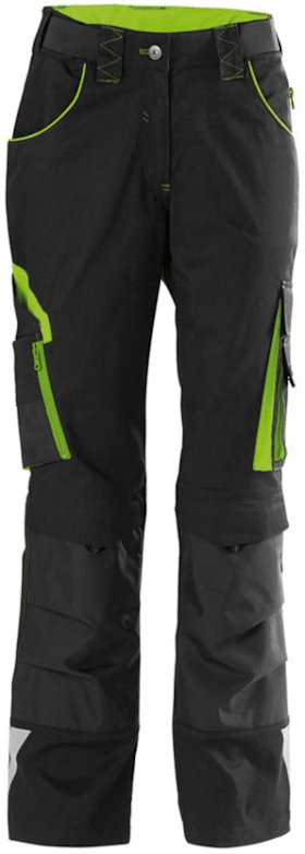 fortis  Damen Bundhose 24,schw./limegreen, Gr. 44 schw./limegreen, Gr. 44