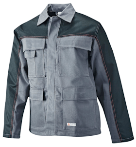 Planam Jacke Weld Shield, Gr.50,grau/schwarz