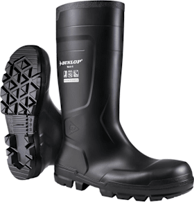 DUNLOP® Stiefel WORK-IT BLACK PVC SR LO LG S5 Gr.46 DUNLOP