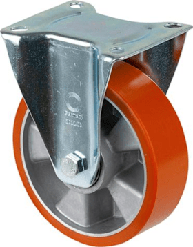 BS Rollen Bockrolle L410.B90 Rad Ø 160mm 300kg, Stahl verzinkt