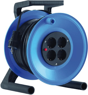 HEDI Kabeltrommel Kunststoff H05VV3Gx1,5 25m 