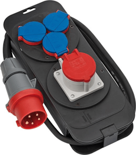 Brennenstuhl Stromstation H07RN-F5G1,5 2m CEE 1x16A, 3x230V/16A  