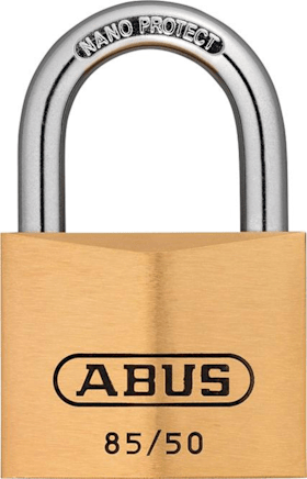 ABUS Vorhangschl. Messing 85/50 gl.-2745