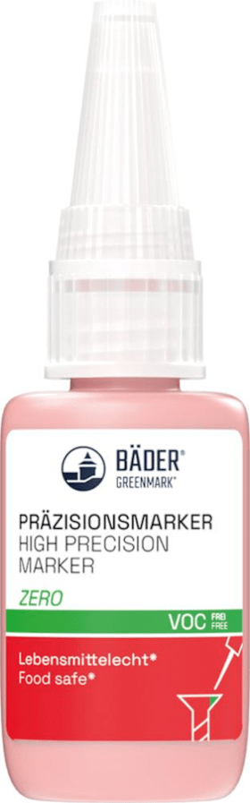 Bäder Präzisions-Marker Zero 20 ml Tube rot