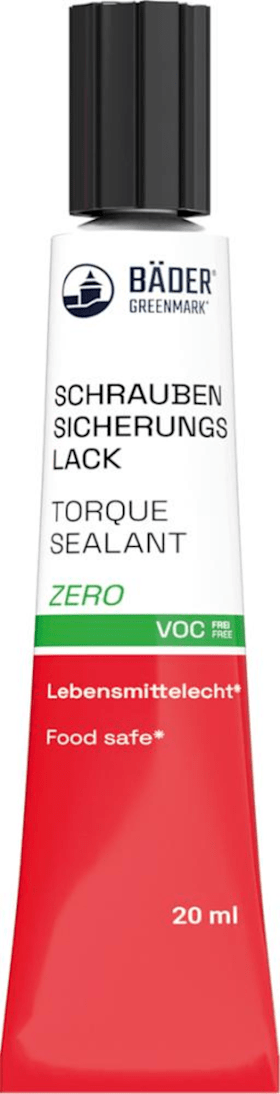 Bäder Schraubensicherungslack Zero 20 ml Tube blau