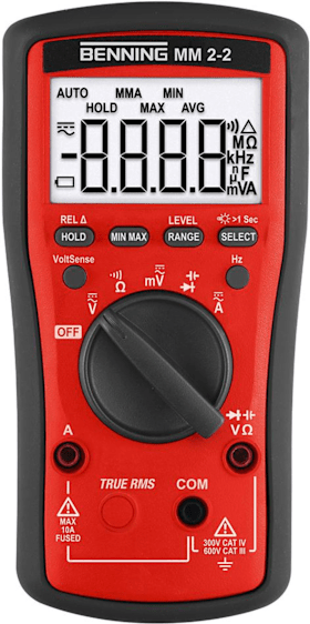 Benning Digital-Multimeter MM 2-2  
