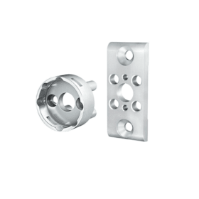 FSB Fenstergriffrosette 03 0401, rund,vernickelt