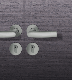 FSB AGL Drückergarnitur Flächenbündig RS 8 PZ ROS TS45-54 AL (0 72 1015 81310 0105)