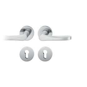 FSB Drückergarnitur 12 1106,rd.,PZ,8,ER pol.,TS 39-58