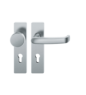 FSB Wechselgarnitur Kurzschild eckig PZ 72/8 Edelstahl TS 39-48 AGL®3