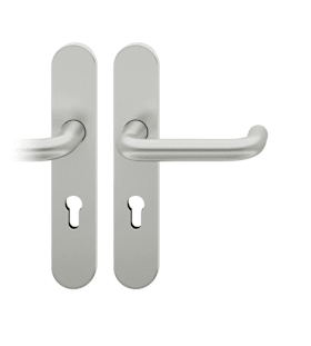 FSB Drückergarnitur 72 1070. LS ov..PZ72/8.DL.F1.TS 39-48. 35°